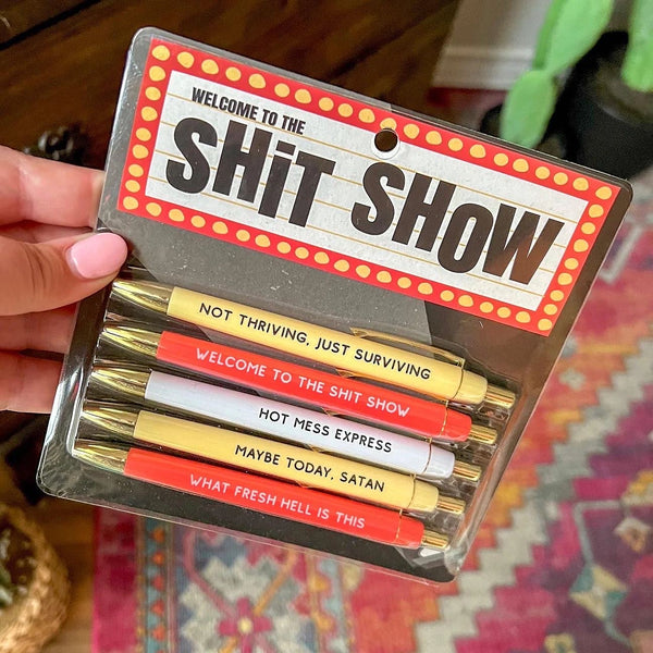 The Shit Show Pens (Set Of 5) – Homezo