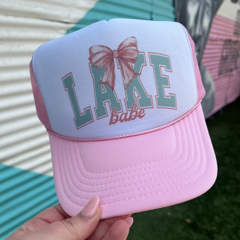 Lake Babe Trucker Cap (Multiple Color Options)