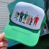 Christmas Movie Icons Trucker Cap (Multiple Color Options)