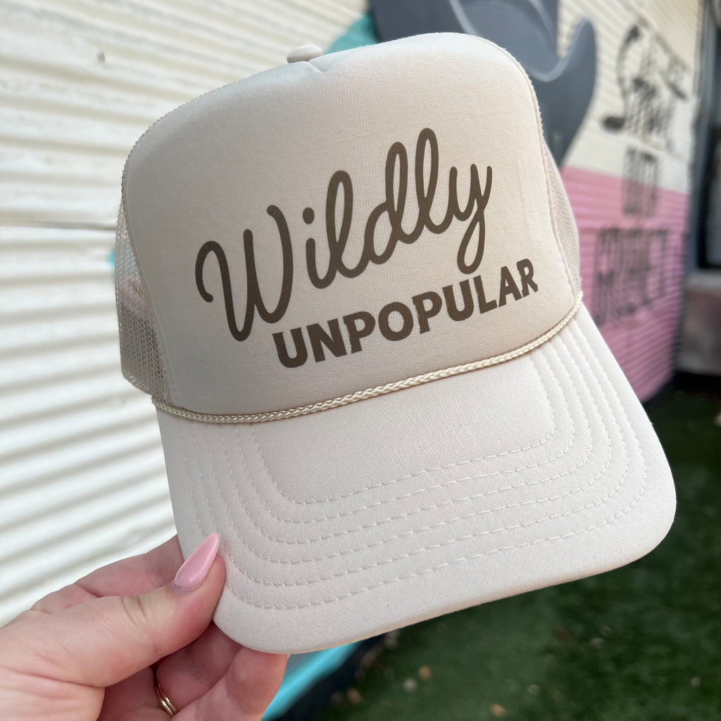 Wildly Unpopular Trucker Cap (Multiple Color Options)