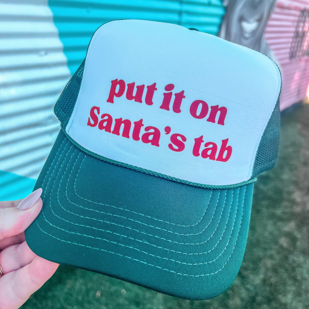 Put It On Santa’s Tab Trucker Cap (Multiple Color Options)