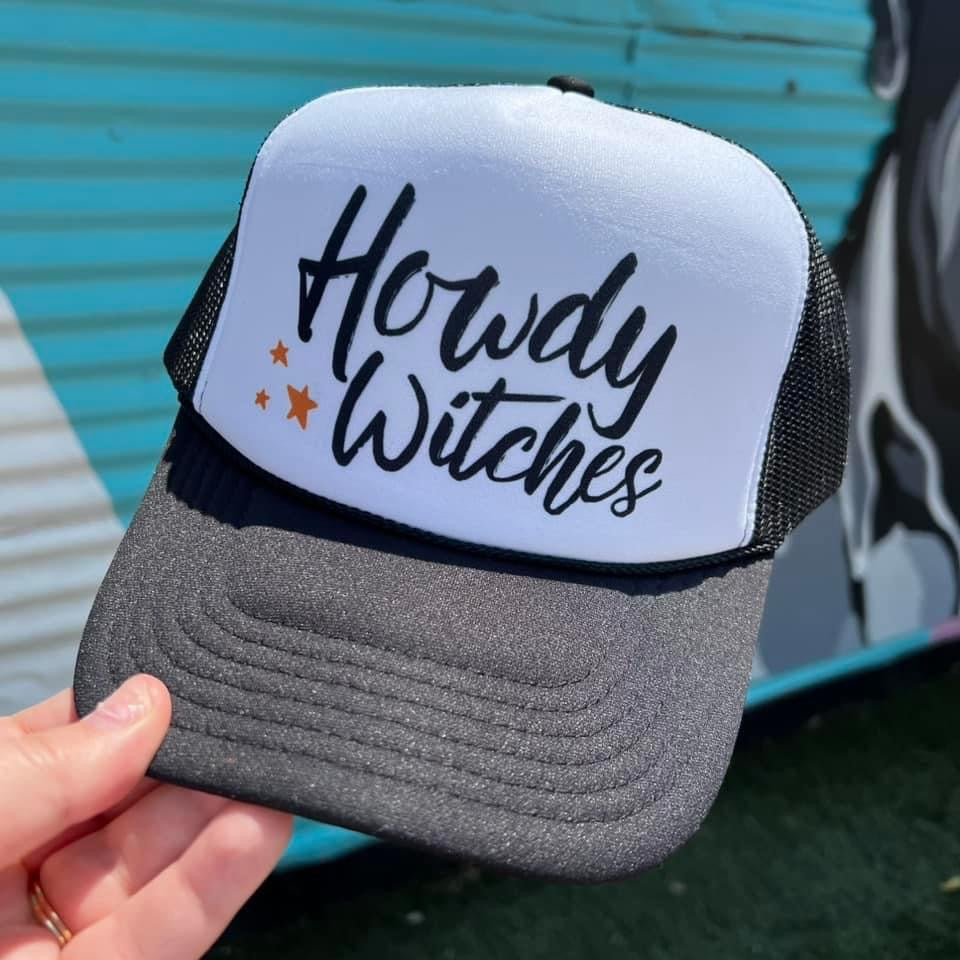 Howdy Witches Trucker Cap (Multiple Color Options)