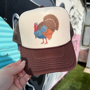 Turkey Trucker Cap (Multiple Color Options)