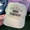 Save Turkeys, Drink Champagne Trucker Cap (Multiple Color Options)