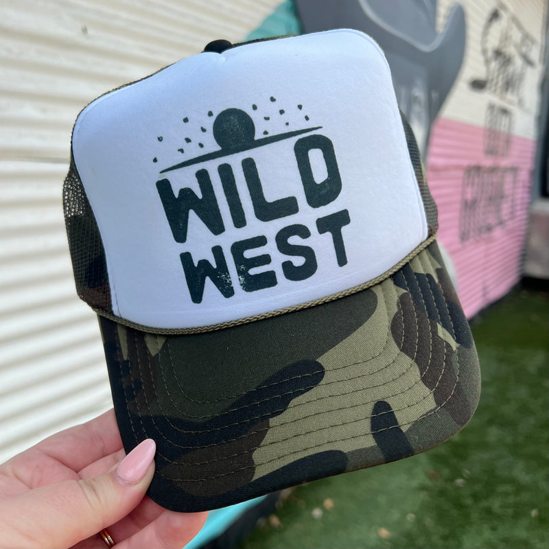 Wild West Trucker Cap (Multiple Color Options)