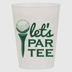 Let’s Par Tee Reusable Cups (PACK OF 6)