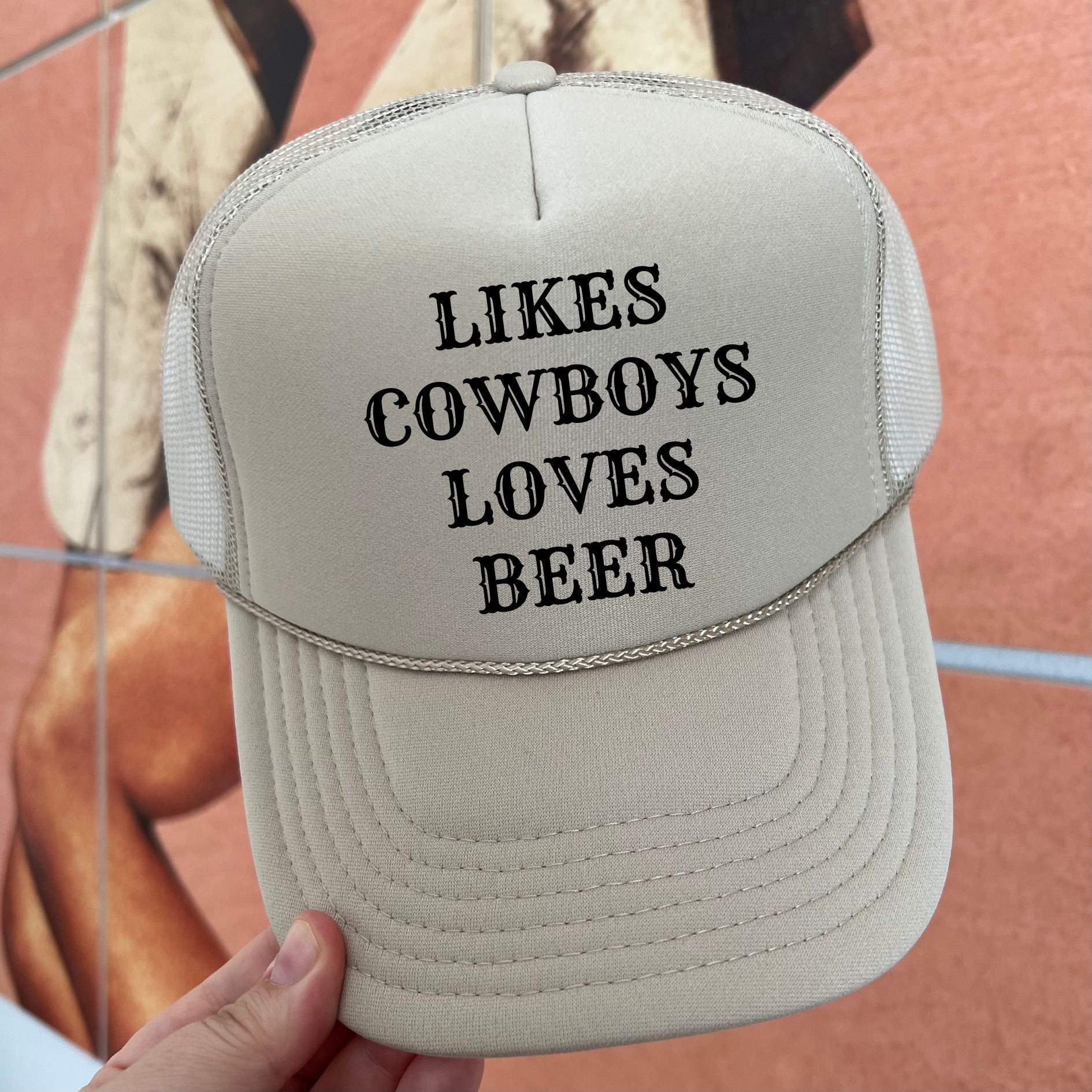 Cowboys & Beer | Vintage Trucker Hat